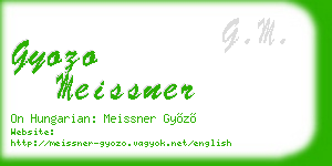 gyozo meissner business card